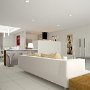 Ocean Villas - front row Phase 1A - single storey - interior - living area